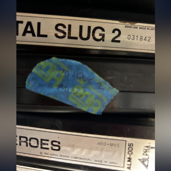 Neo Geo Arcade Video Game Carts - Picture 5 of 7